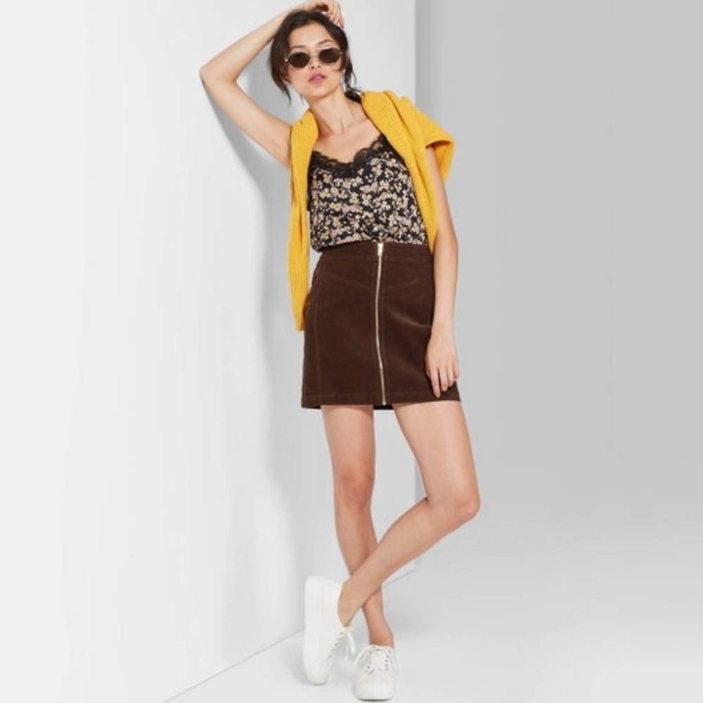 Corduroy Skirt